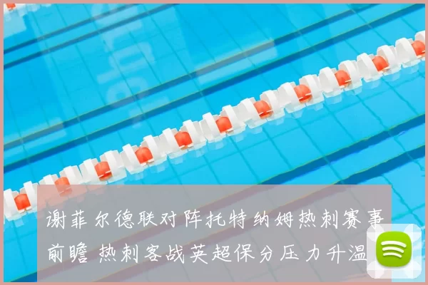 谢菲尔德联对阵托特纳姆热刺赛事前瞻 热刺客战英超保分压力升温